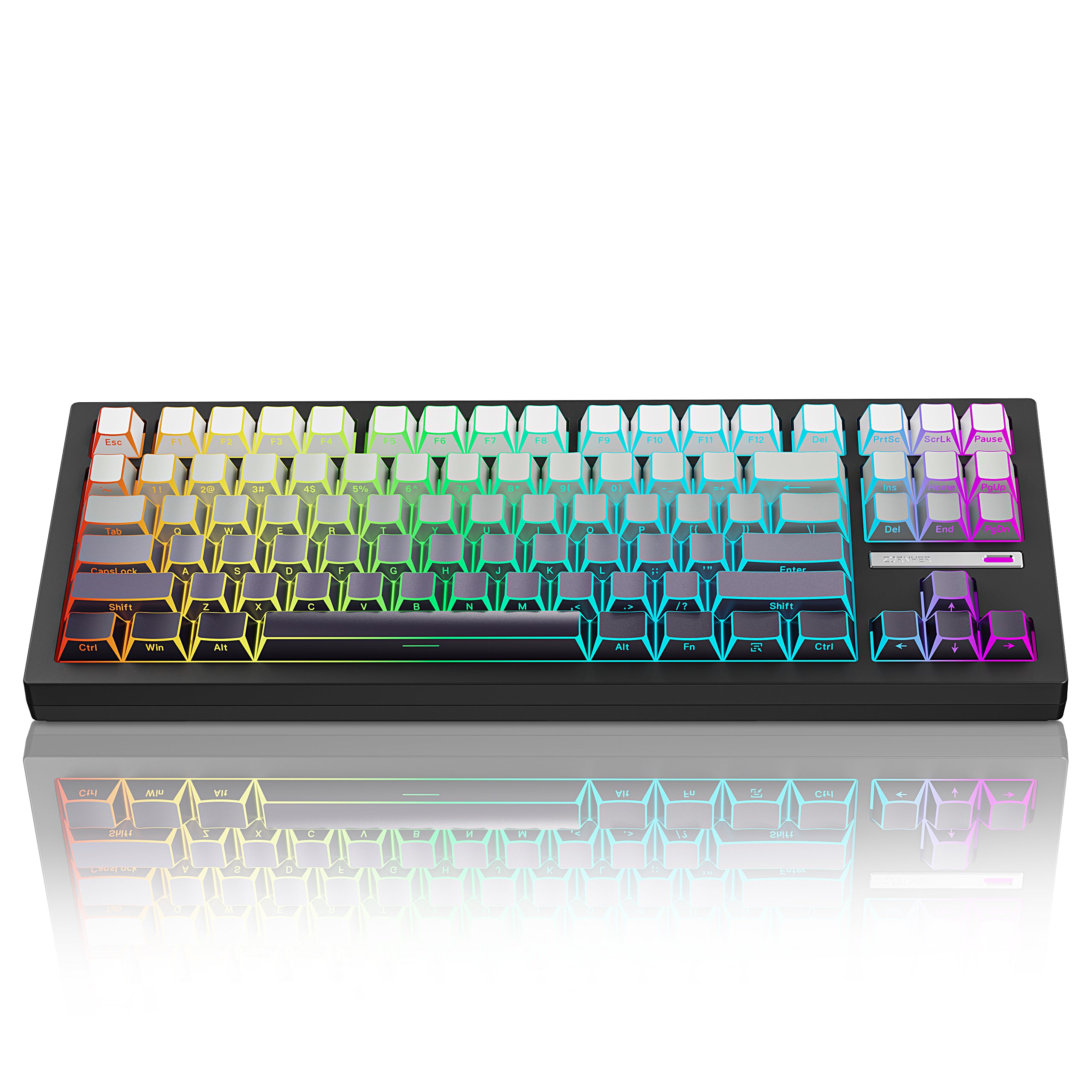 ZORNHER ZH870 80% PRISM Gaming Mechanical Keyboard
