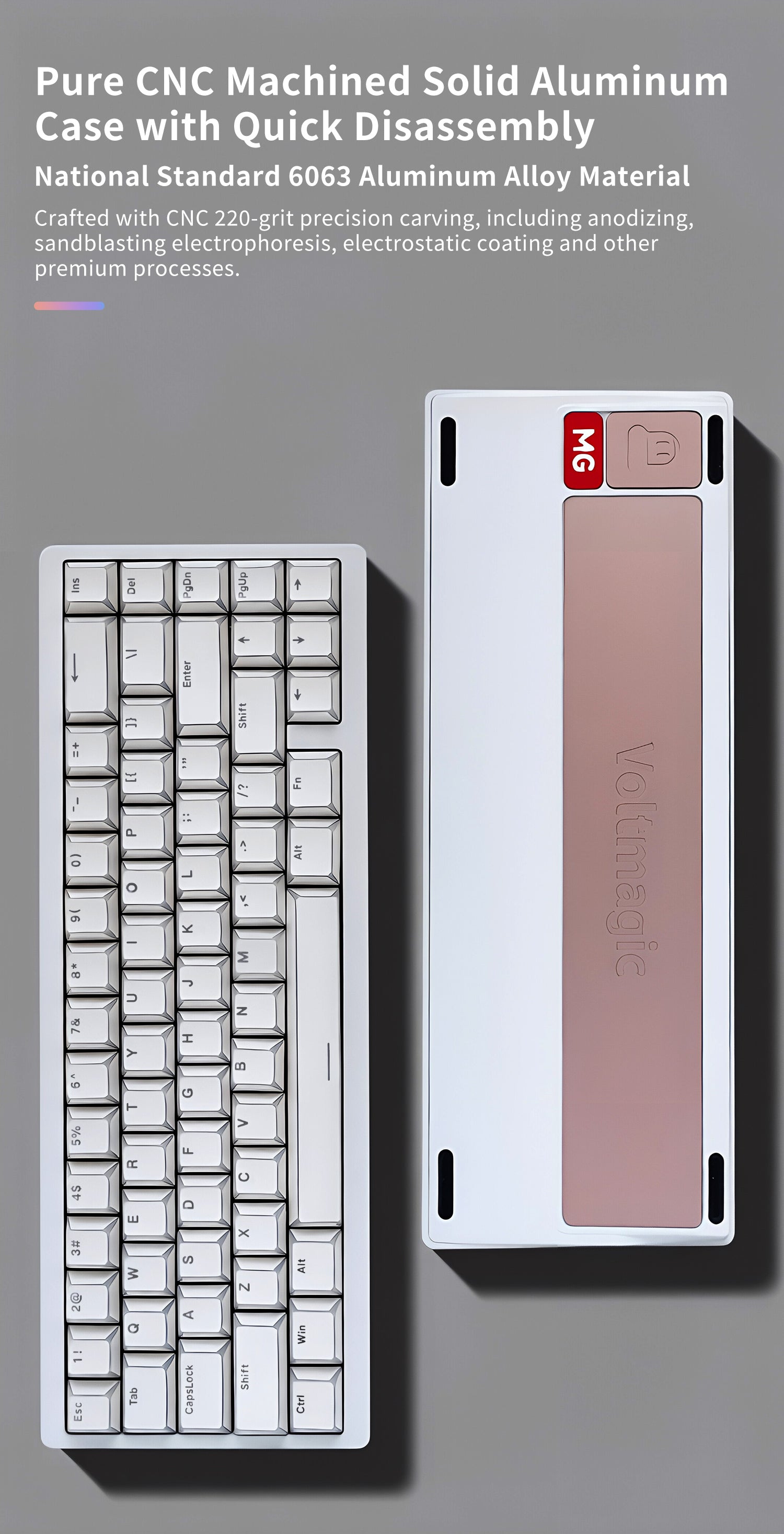 ZORNHER x VOLTMAGIC 75% Compact Mechanical Keyboard