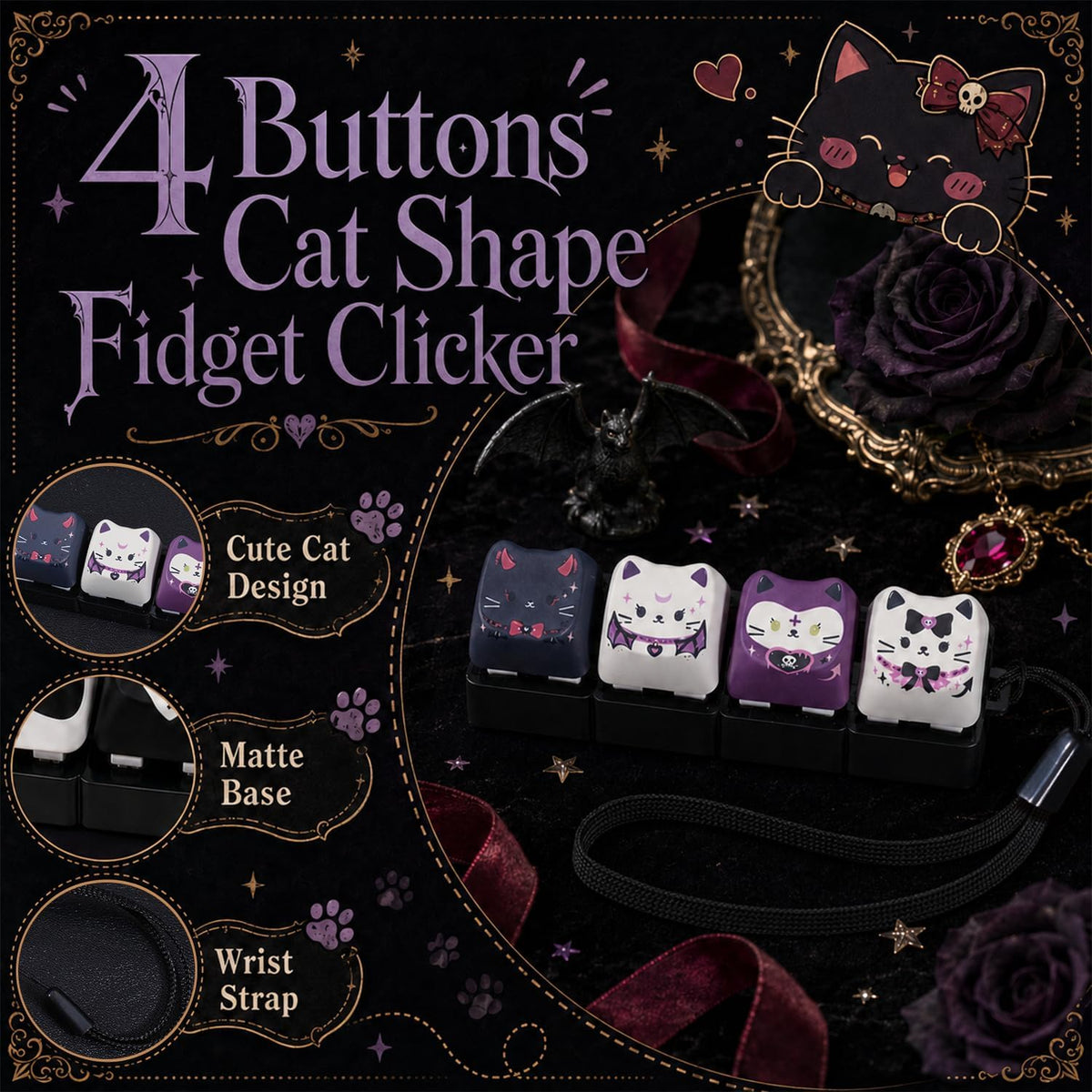 #Style_Gothic Cat
