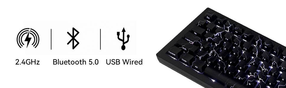 ZORNHER ZH870 80% Lightning Mechanical Keyboard
