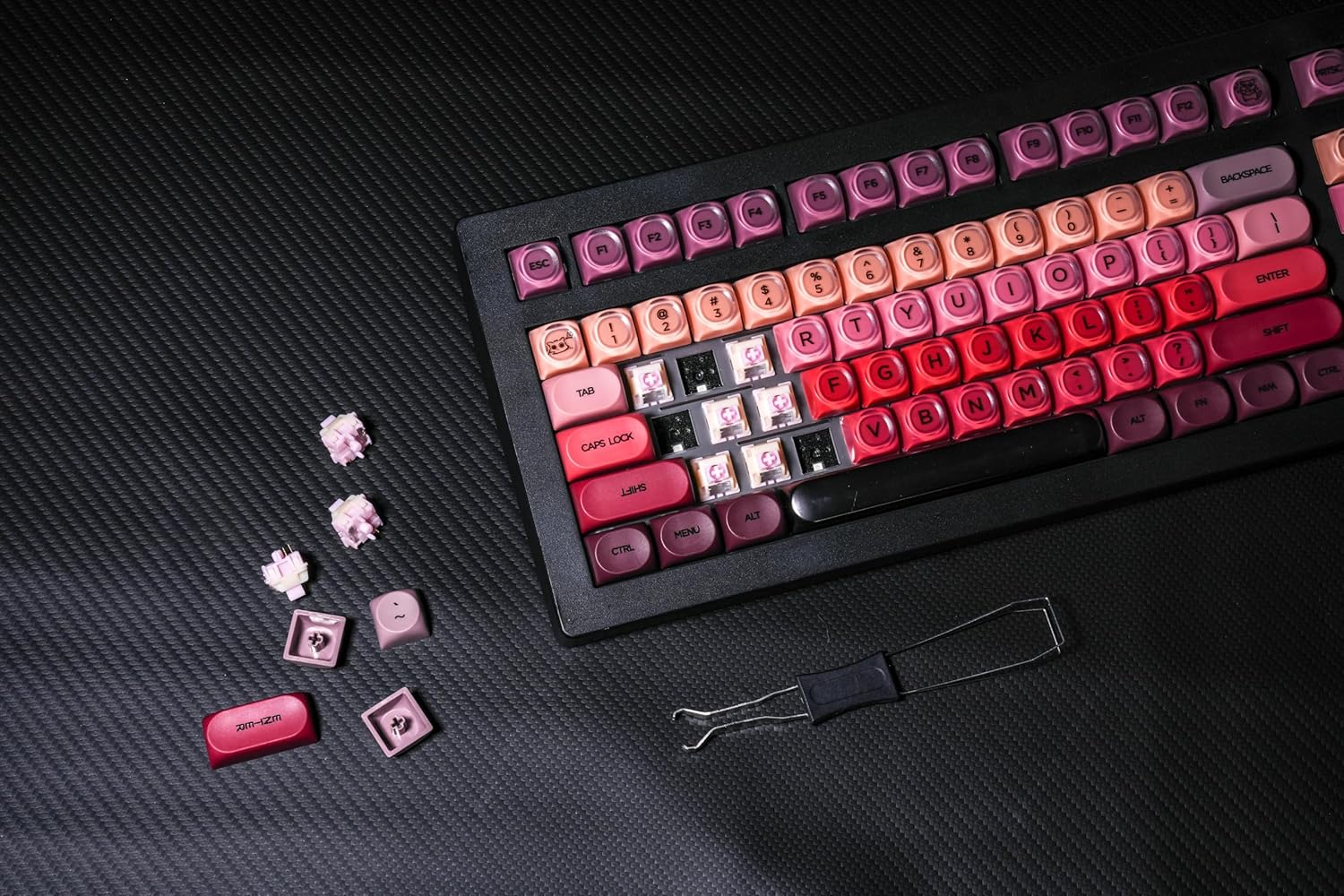 Zornher CG870 80% Lipstick Mechanical Keyboard