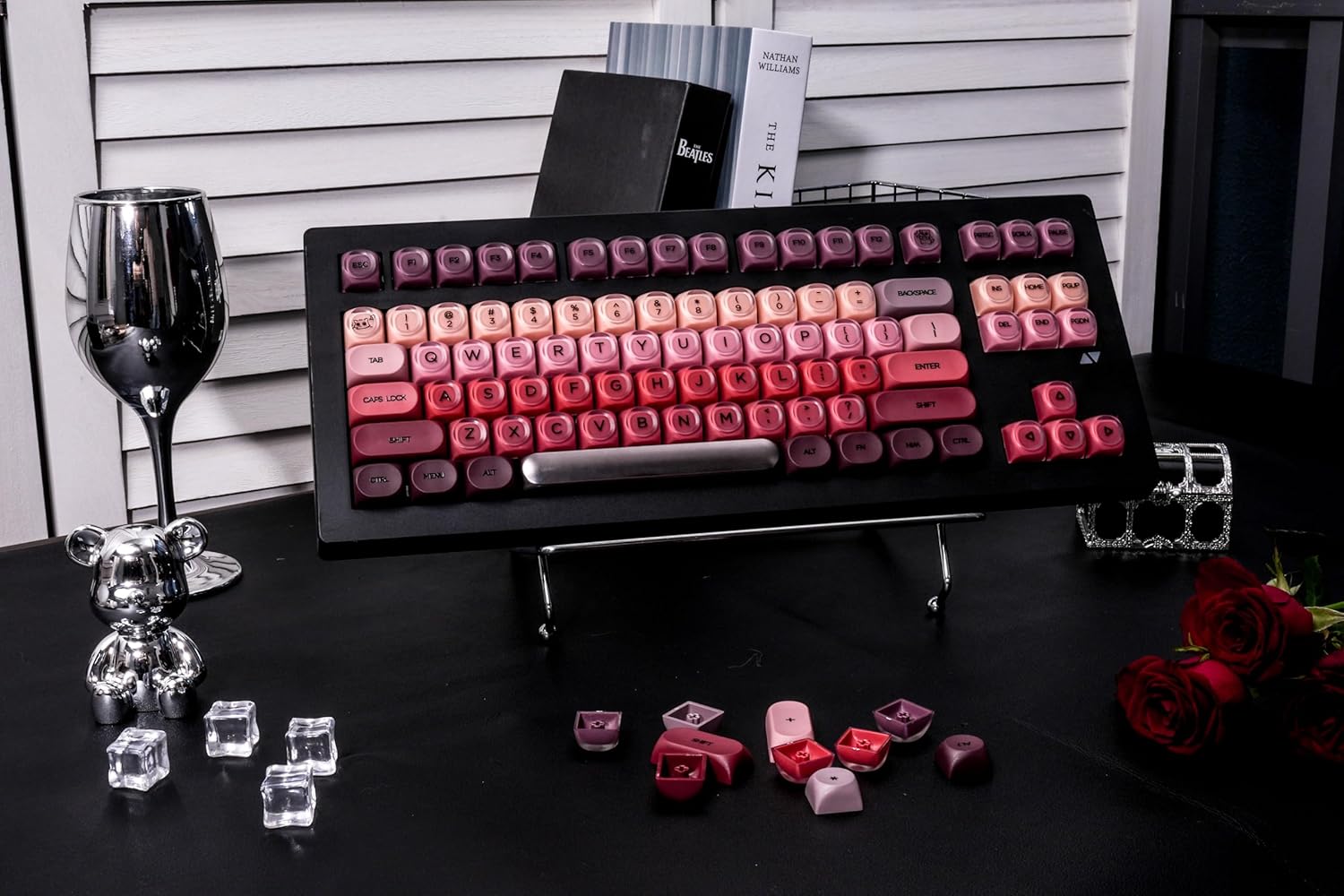 Zornher CG870 80% Lipstick Mechanical Keyboard
