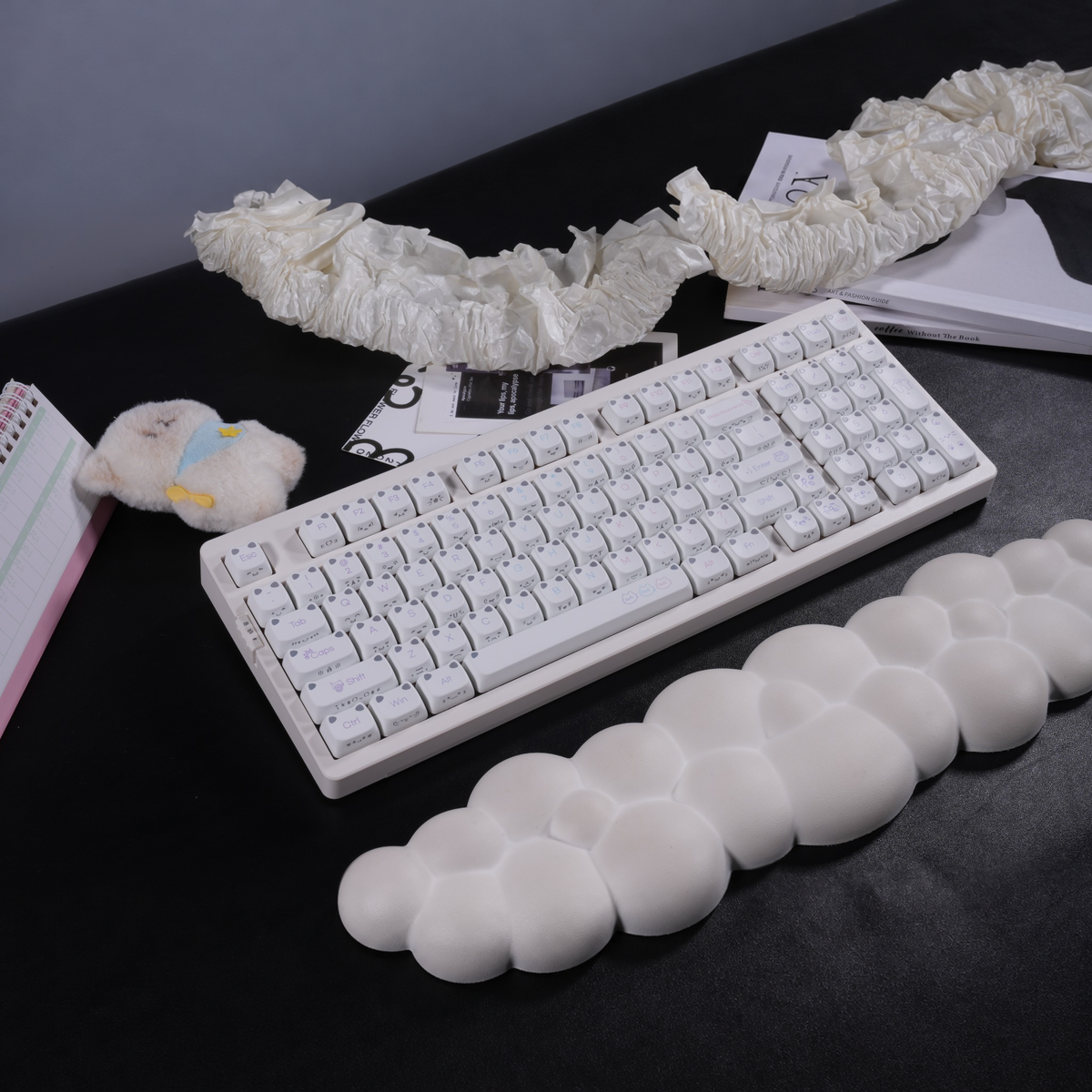 ZORNHER LumiCat ZH980 Cute Cat Aesthetic Mechanical Keyboard