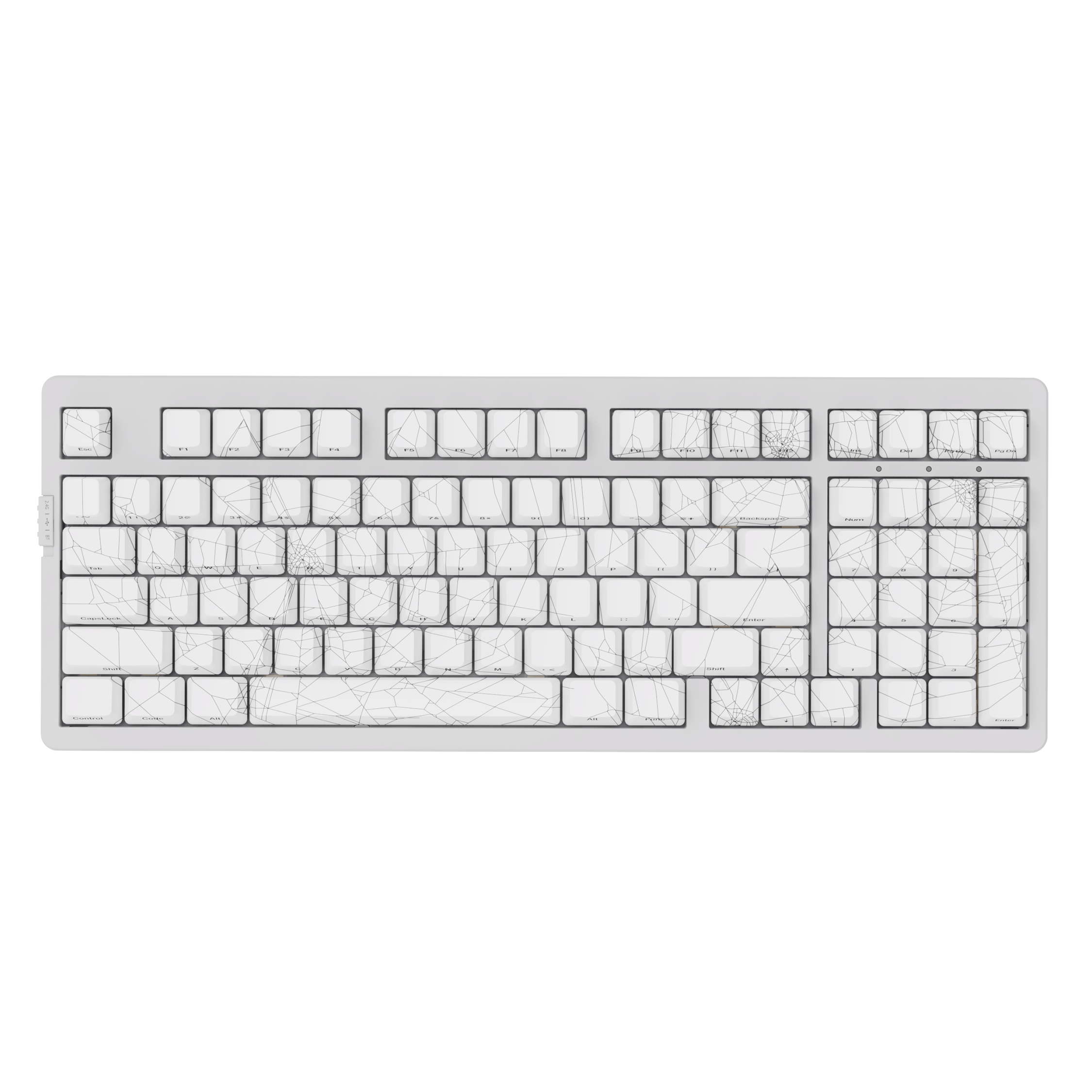 Zornher ZH980 IMD Process Wireless Gaming Mechanical Keyboard