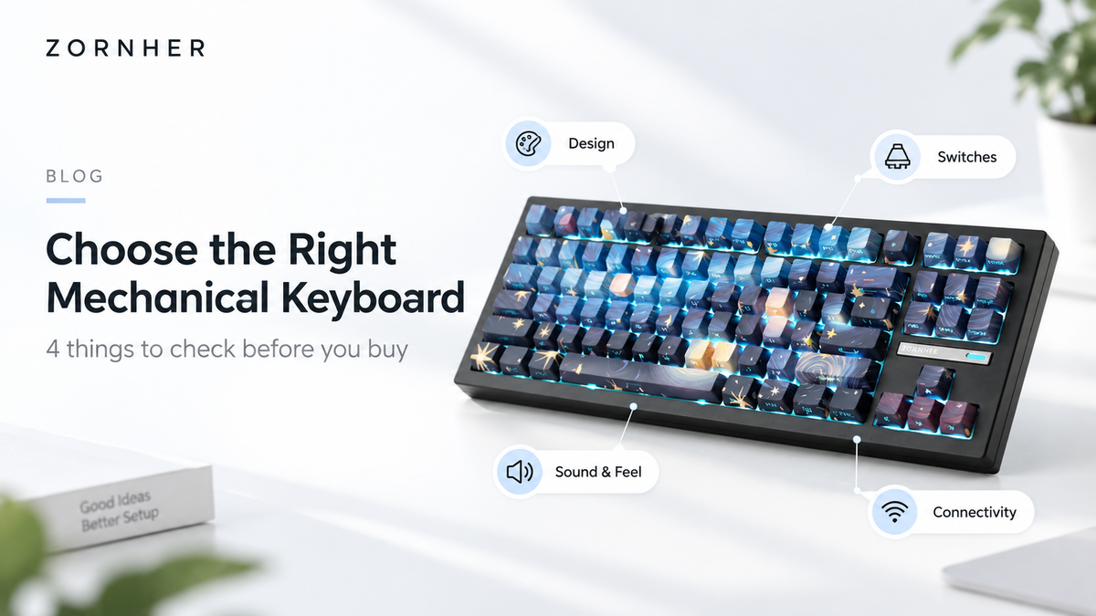 How to Choose a Mechanical Keyboard: 4 Common Mistakes to Avoid