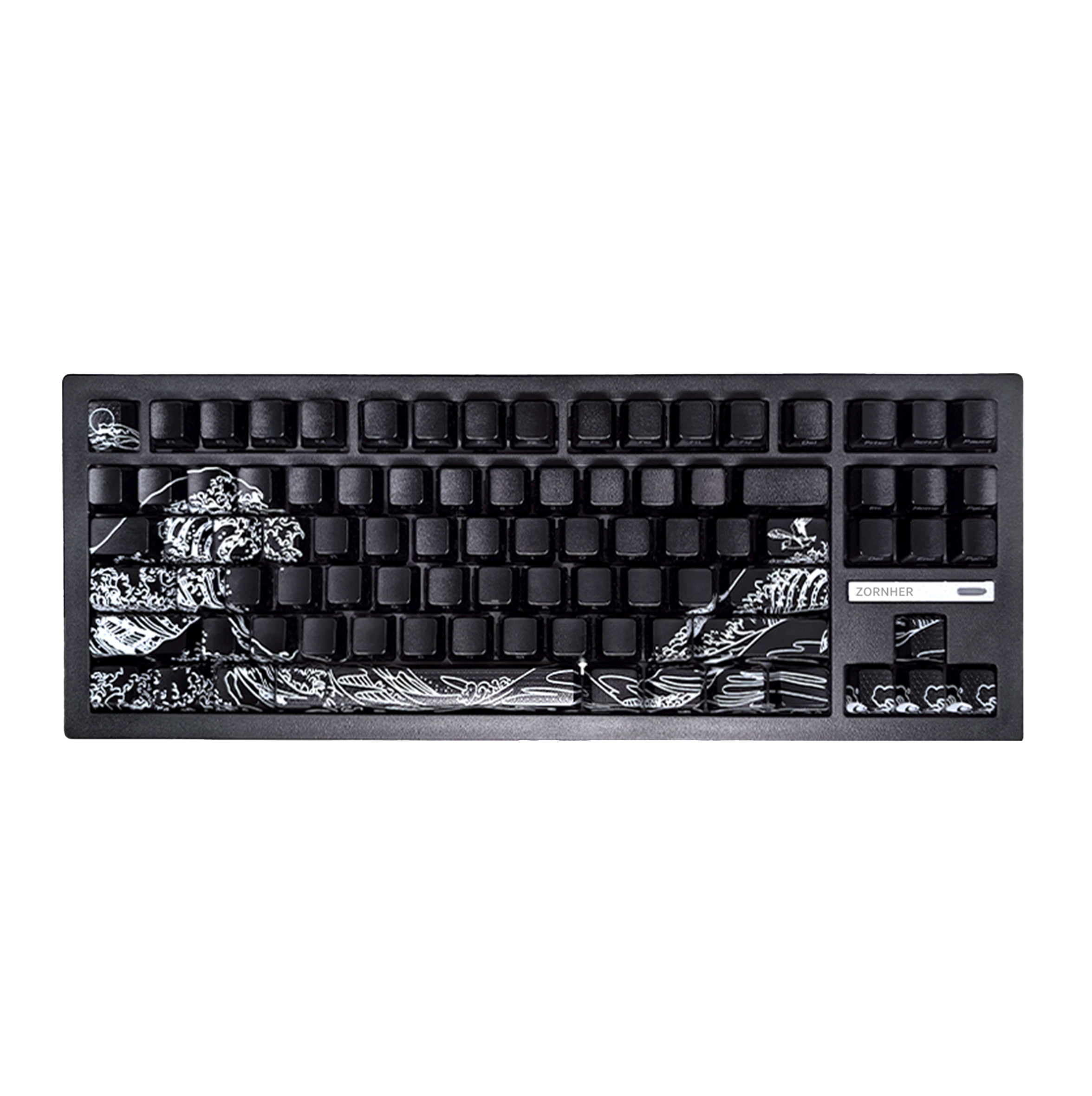 Zornher ZH870 80% IMD Process (Sleek & Cool Textures) Keyboard