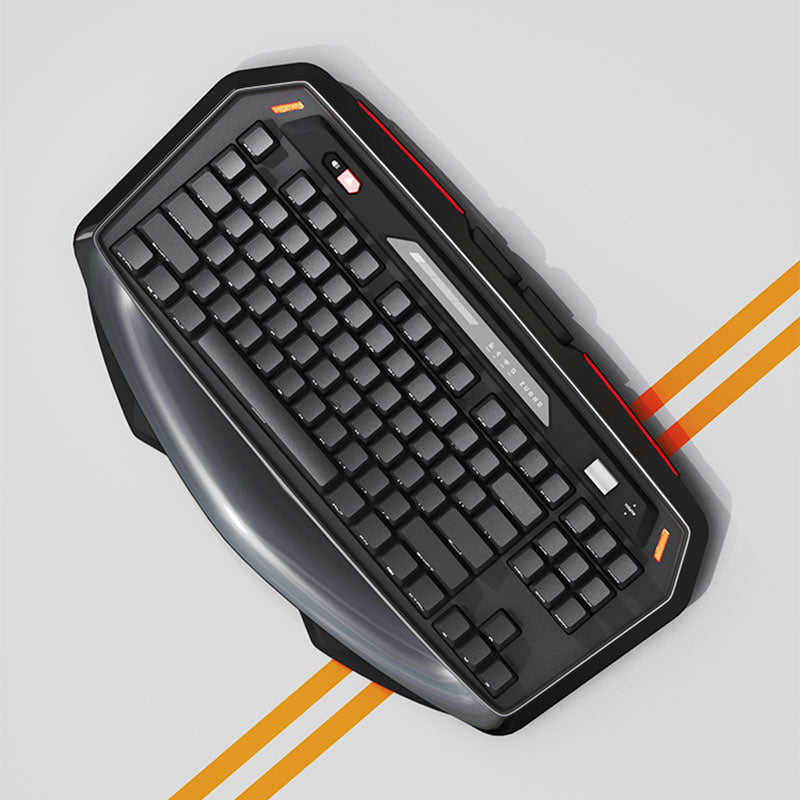 MAX870 Sports Car Style Mechanical Keyboard, Gasket Structure, Triple ...