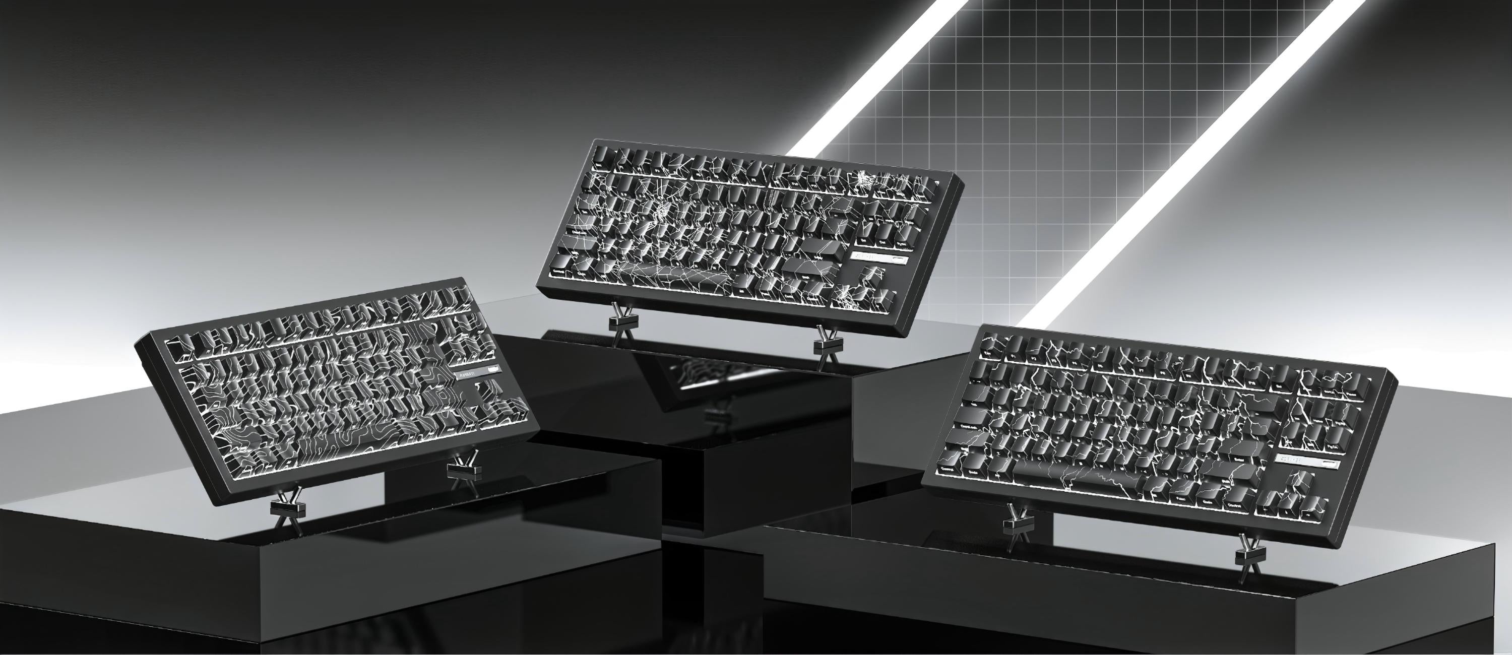 ZORN 3枚セット　初回生産限定盤 ZORNHER ZH980 95% PRISM Gaming Mechanical Keyboard