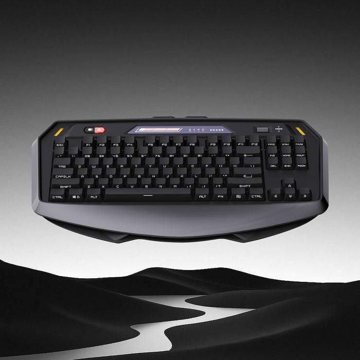 Camaro Computer Keyboard MAX870 Sports Car Style Mechanical Keyboard, Gasket Structure, Triple