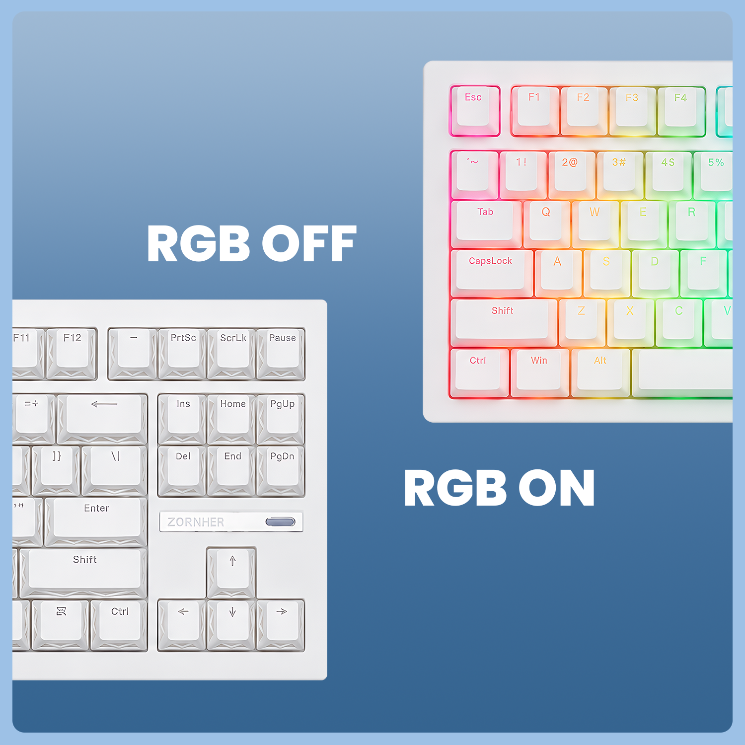 ZORNHER ZH870 Imperial Light Hot Swappable RGB