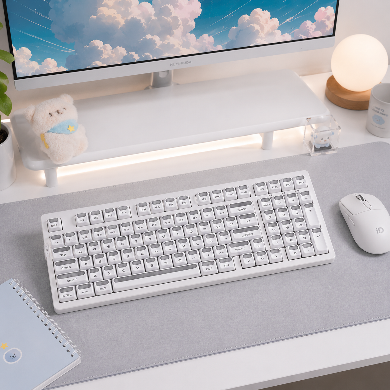 ZORNHER Astro Pudding ZH980 Dreamy Aesthetic Mechanical Keyboard