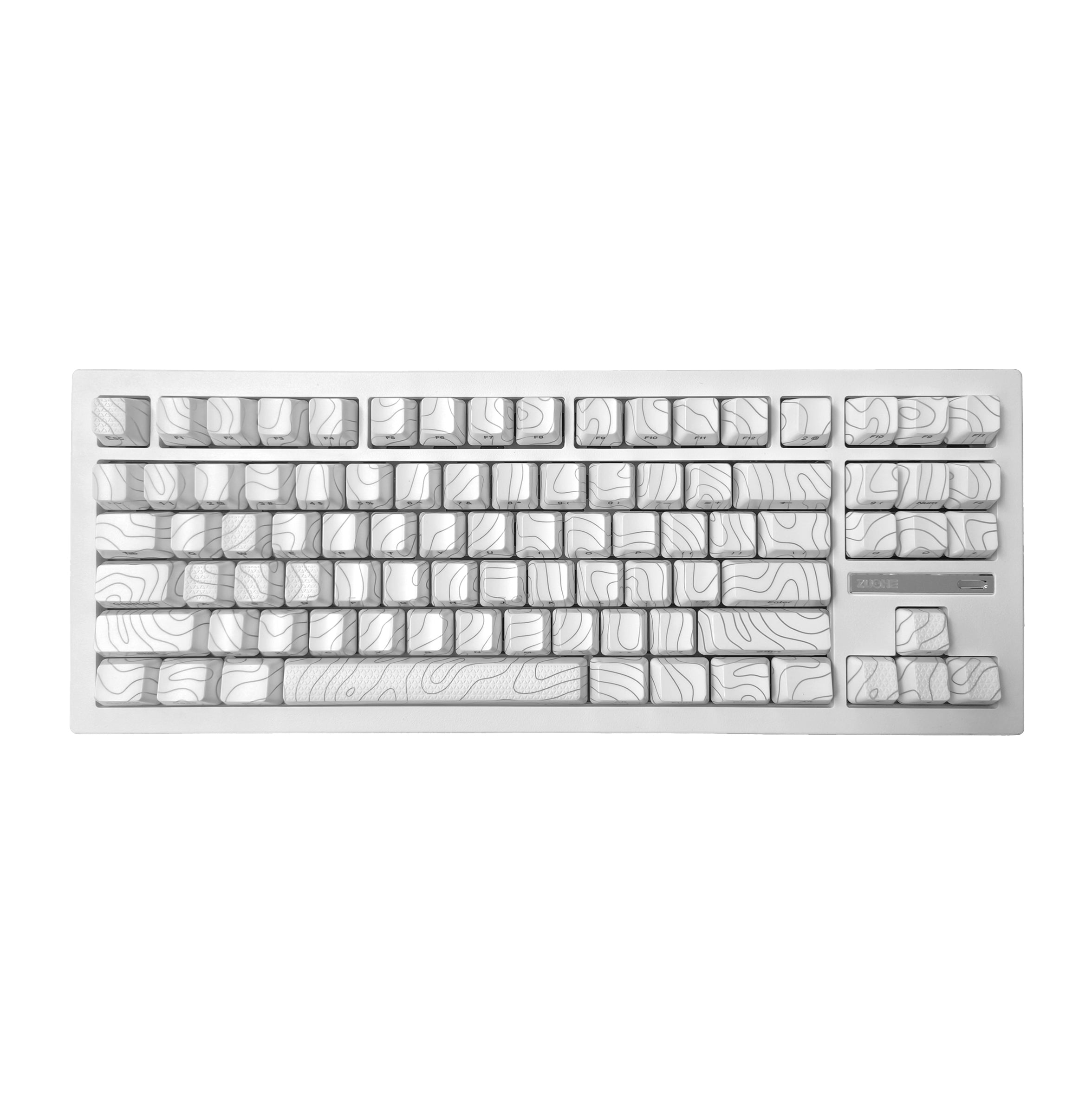 ZH870 80% Mechanical Keyboard,PBT Material Keycap