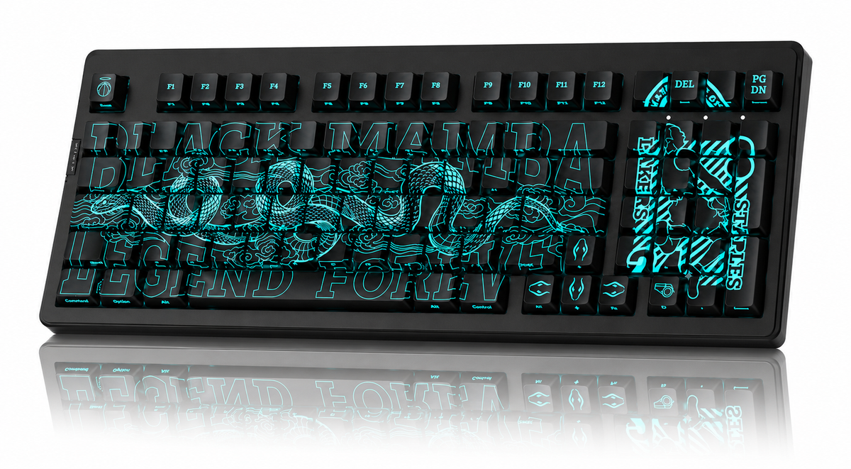 ZORNHER ZH980 ブラックマンバ ホットスワップ対応 RGBメカニカル