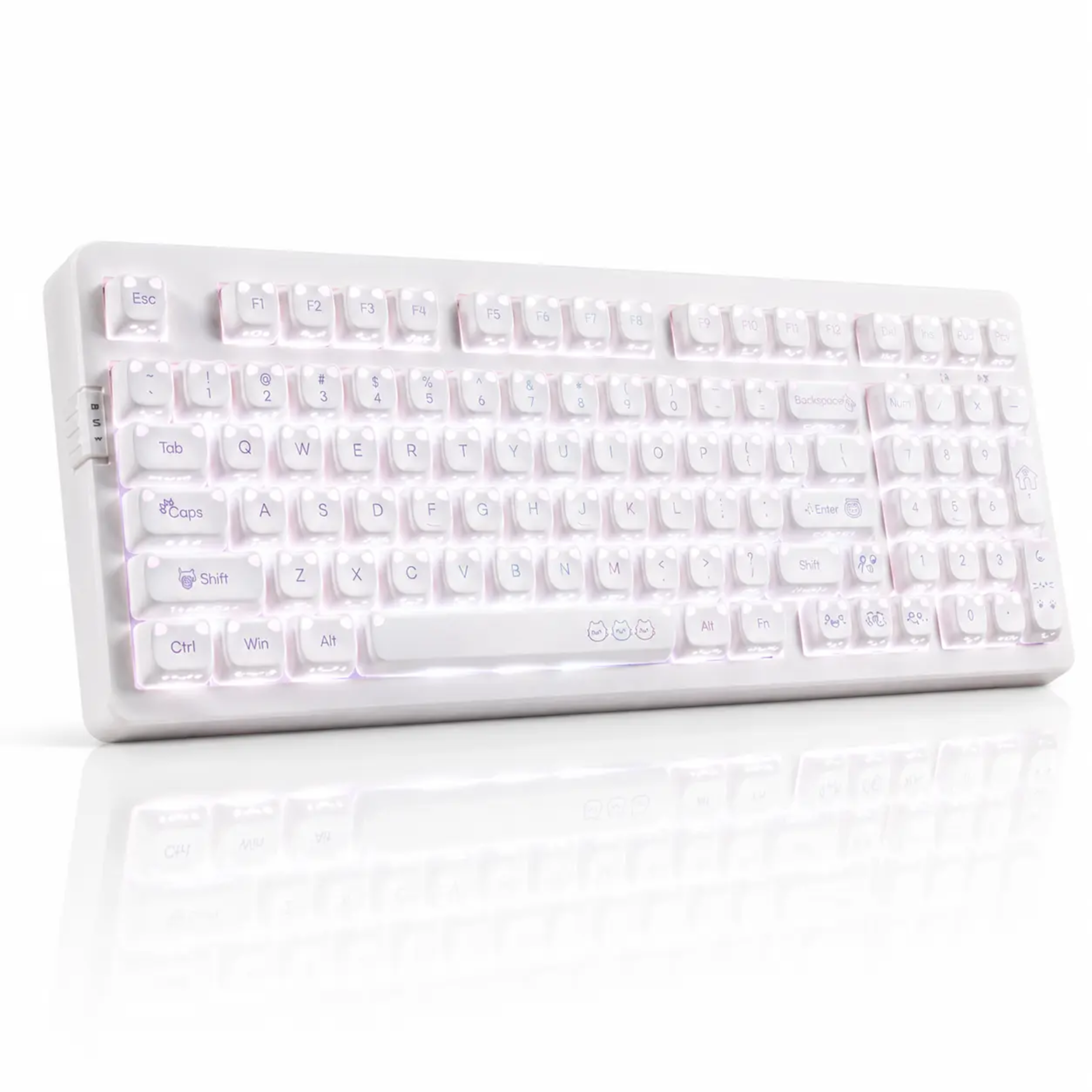 ZORNHER LumiCat ZH980 Cute Cat Aesthetic Mechanical Keyboard