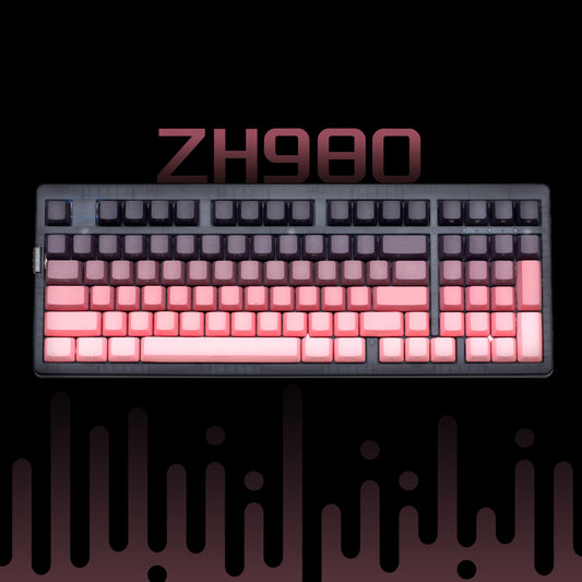 ZH980 95% Mechanical Keyboard,PBT Material Keycap