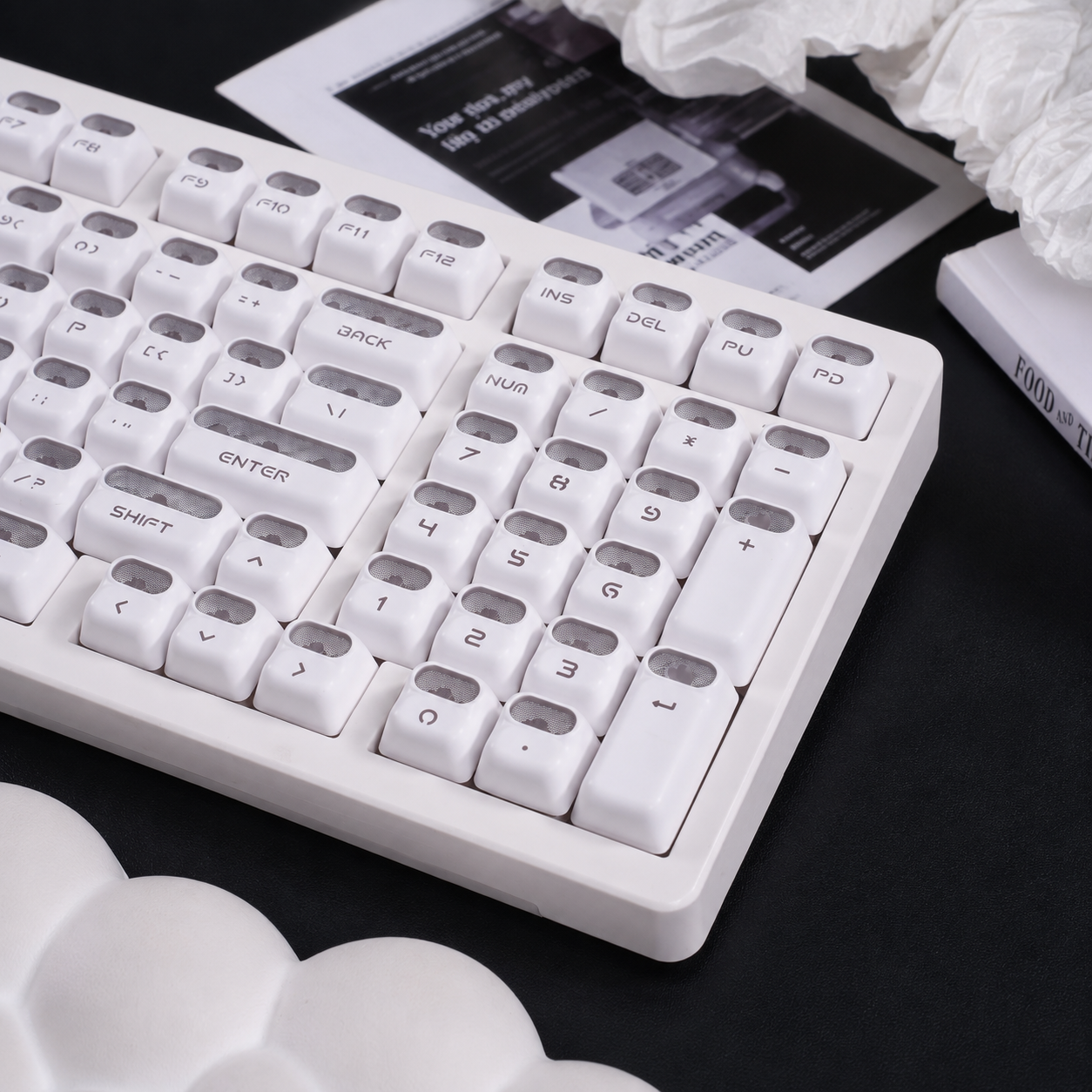ZORNHER Astro Pudding ZH980 Dreamy Aesthetic Mechanical Keyboard