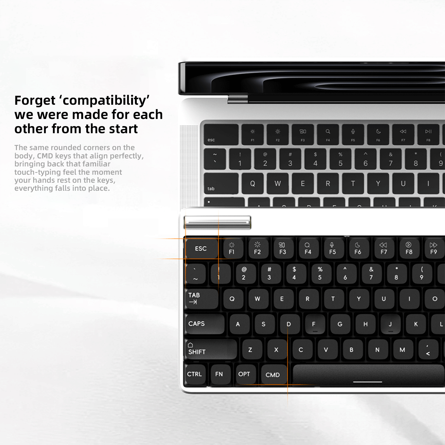 Zornher Aeris 75 | 75% Low-Profile Wireless Mechanical Keyboard for Mac