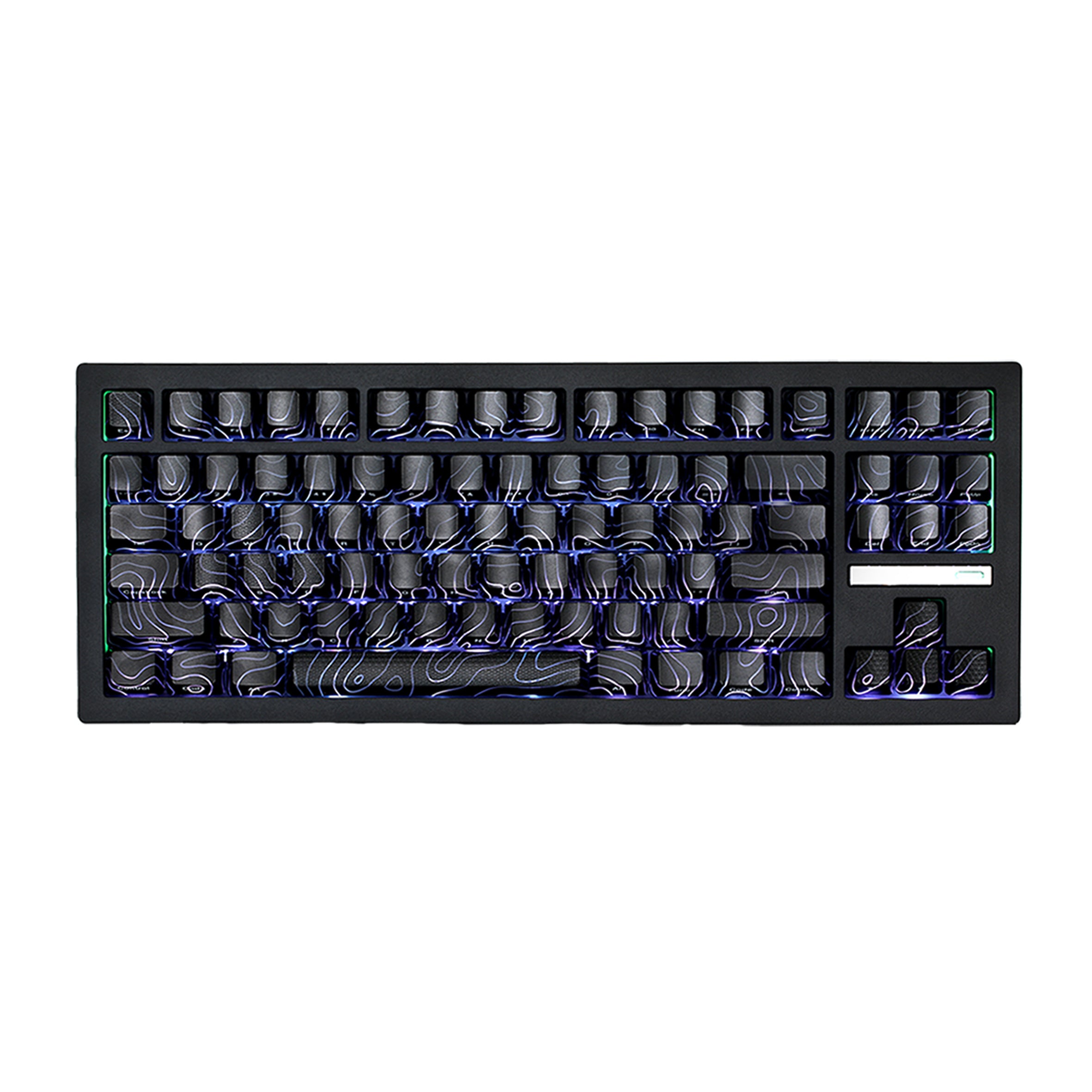 ZH870 80% Mechanical Keyboard,PBT Material Keycap