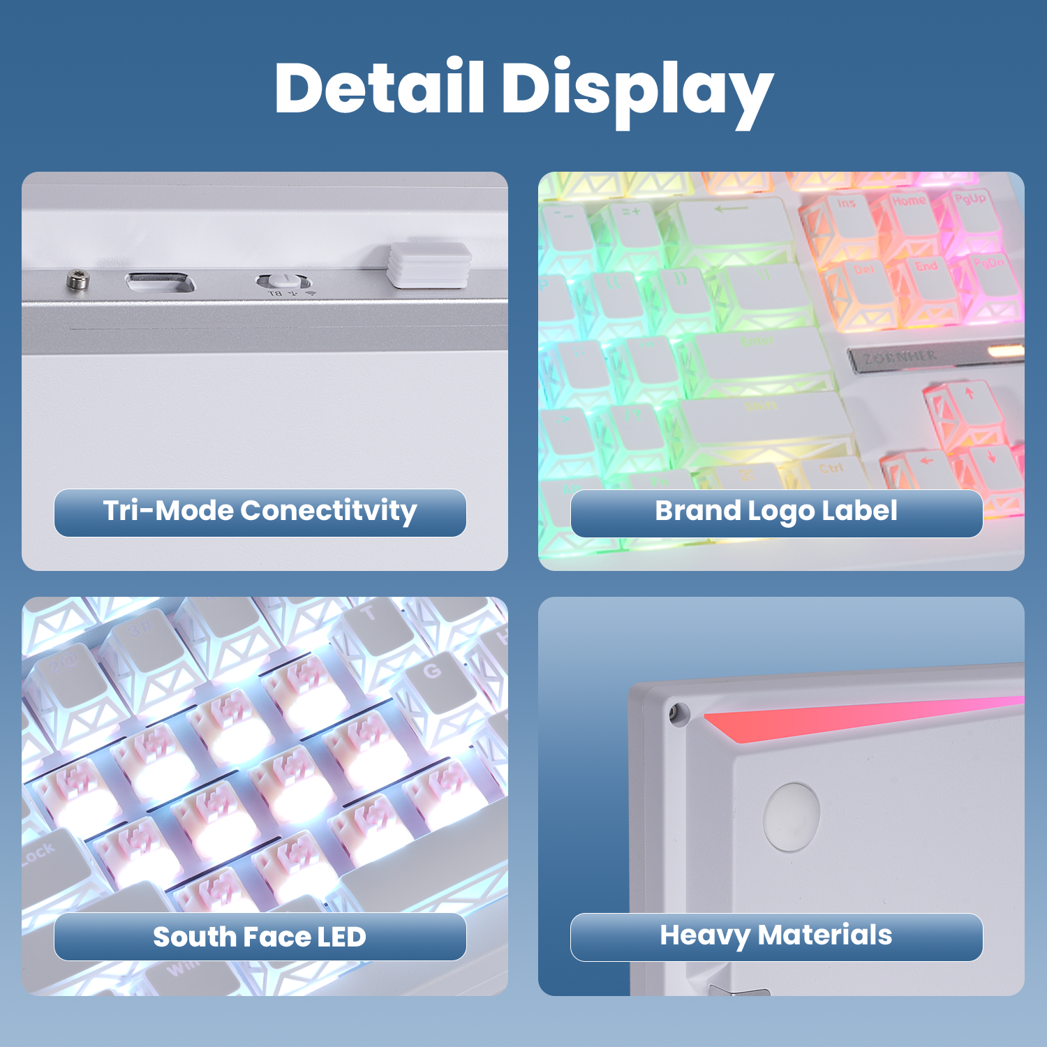 ZORNHER ZH870 Imperial Light Hot Swappable RGB