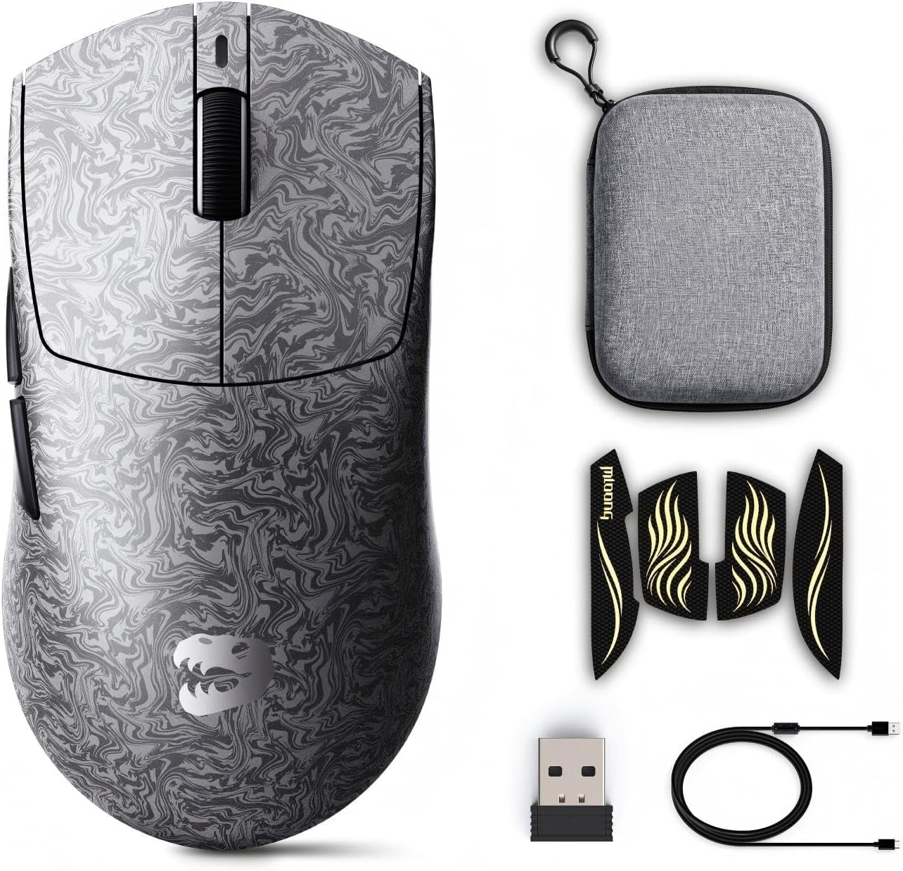 ZORNHER X Mloong MX301 PRO Lightweight Gaming Mouse Wireless