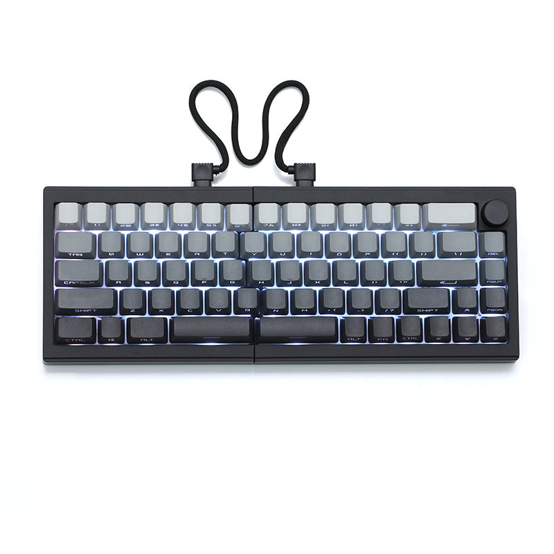 ST68 Split Keyboard Compact Ergonomic Design with CNC Craftsmanship and TOP Structure for Ultimate Comfort