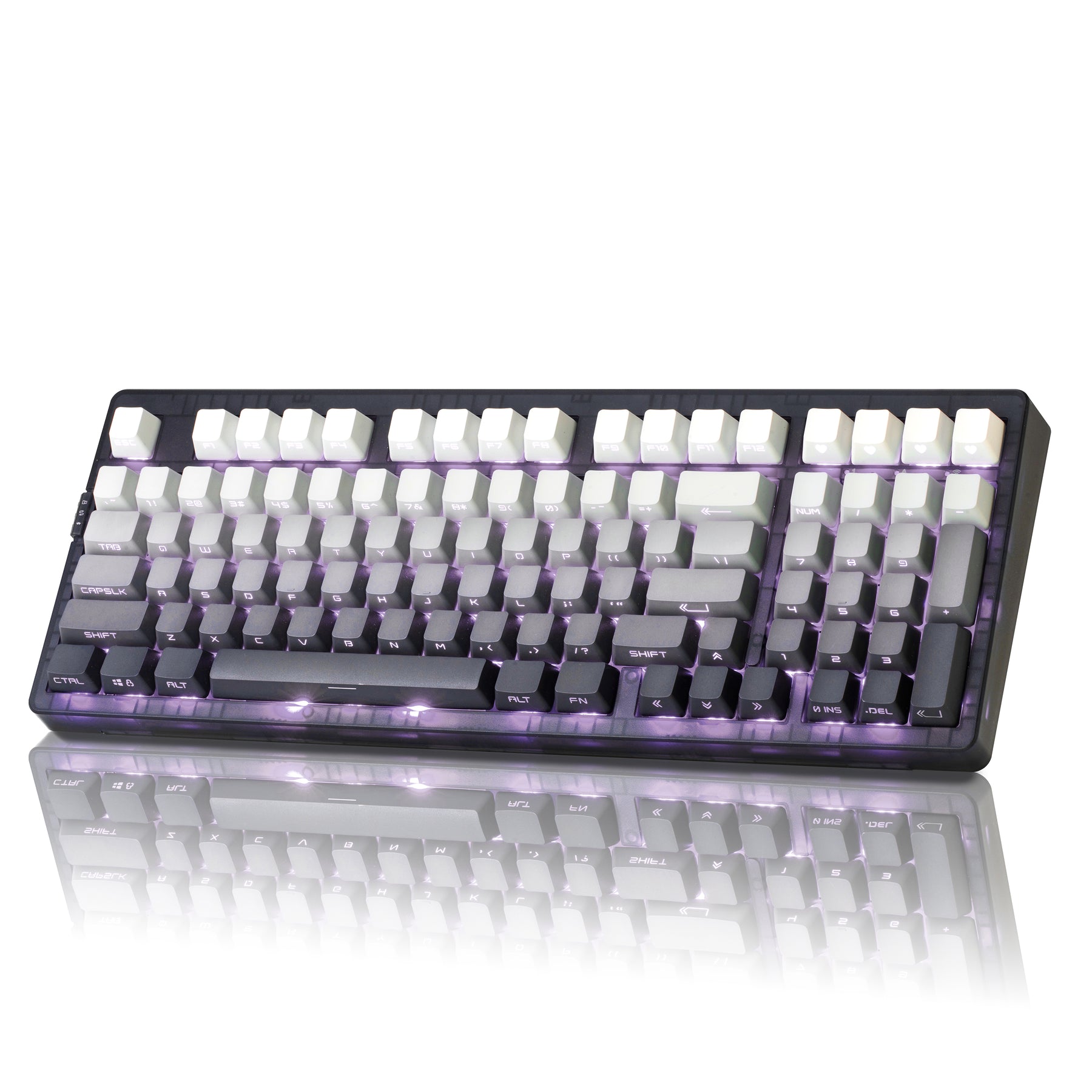 Process Keyboard Zornher ZH980 95% Dip-Dye Process (Solid Color Gradient) Keyboard