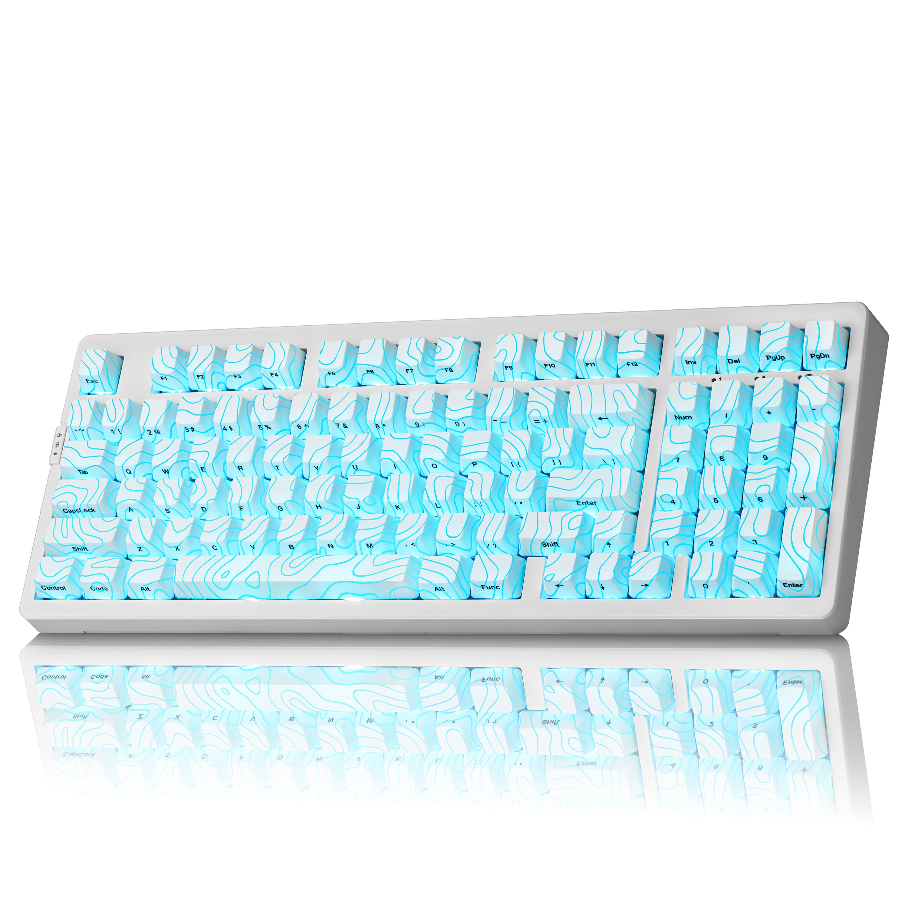 Zornher ZH980 IMD Process Wireless Gaming Mechanical Keyboard