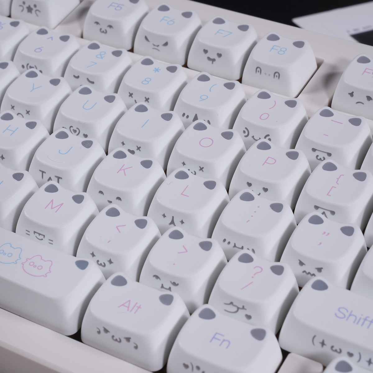 ZORNHER LumiCat ZH980 Cute Cat Aesthetic Mechanical Keyboard