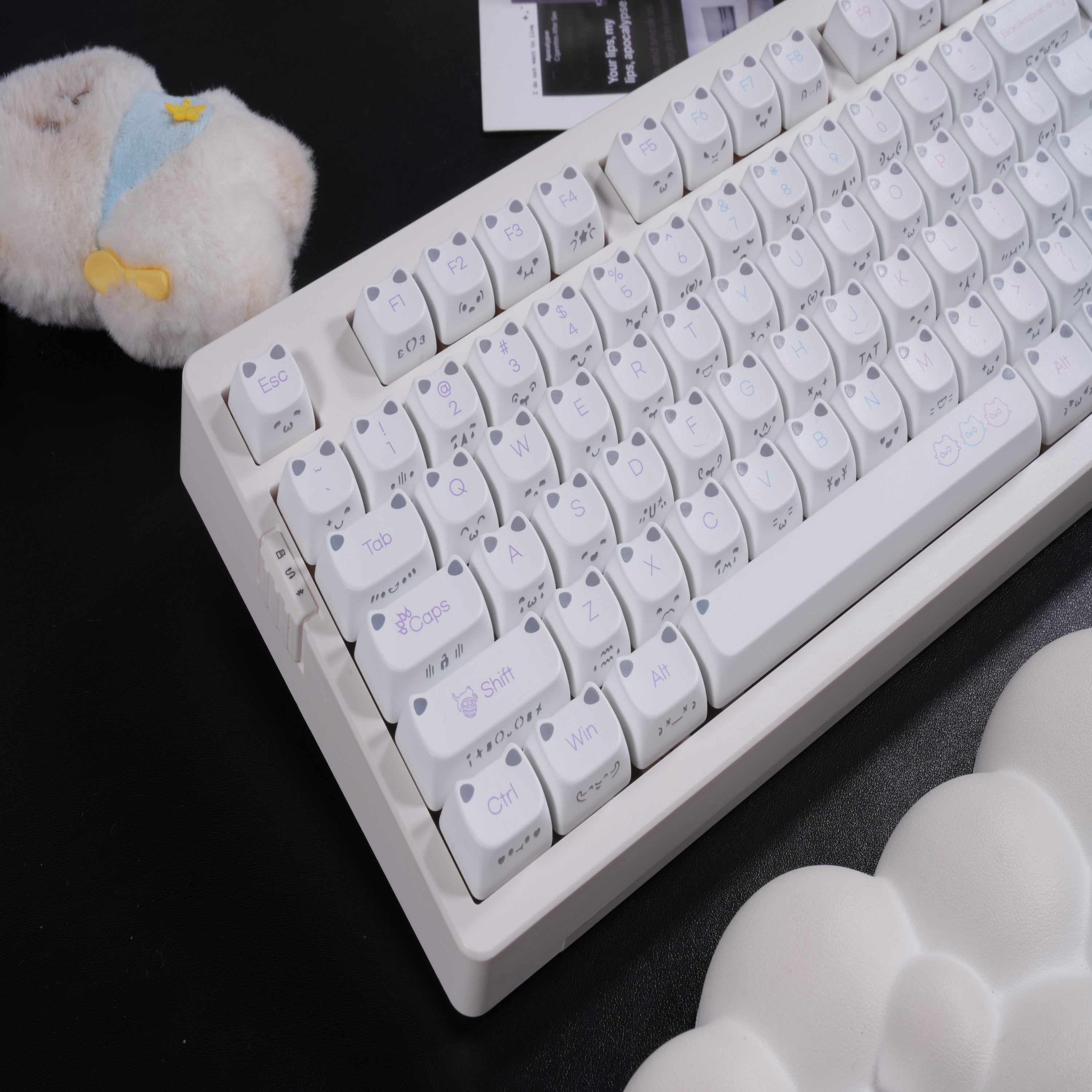 ZORNHER LumiCat ZH980 Cute Cat Aesthetic Mechanical Keyboard
