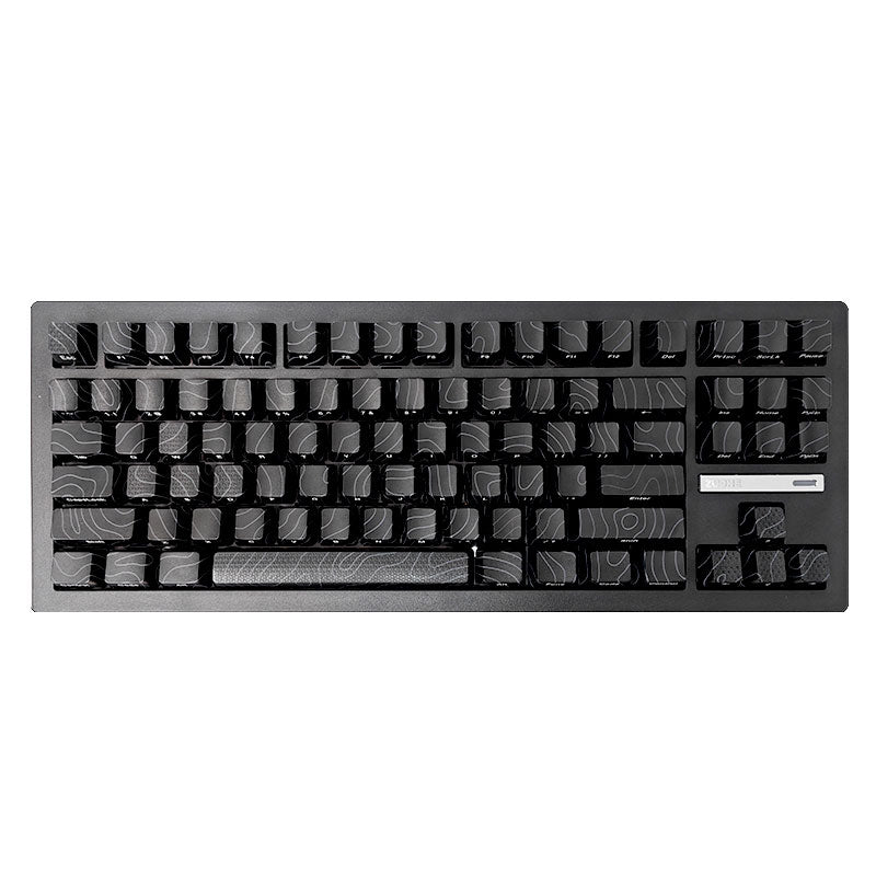 ZH870 80% Mechanical Keyboard,PBT Material Keycap