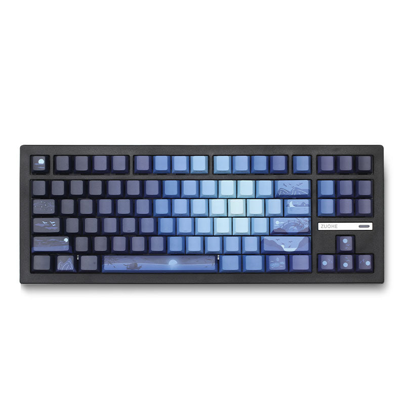 ZH870 80% Mechanical Keyboard,PBT Material Keycap