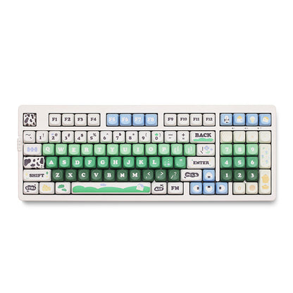 ZH980 95% Mechanical Keyboard,PBT Material Keycap