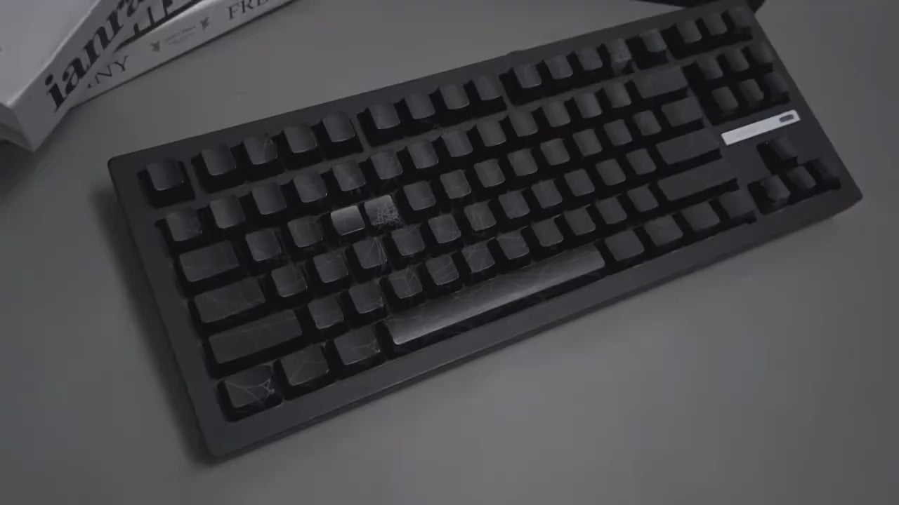【hypertypography】 ZORNHER ZH870 80% Spiderweb Mechanical Keyboard